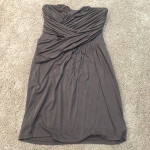 Women’s strapless Express dress